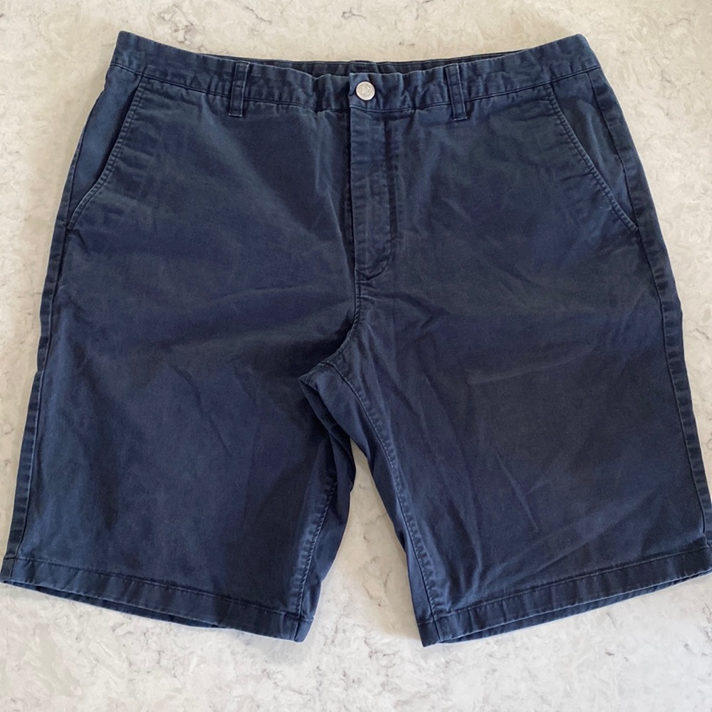 Bonobos 11” inseam dark navy shorts